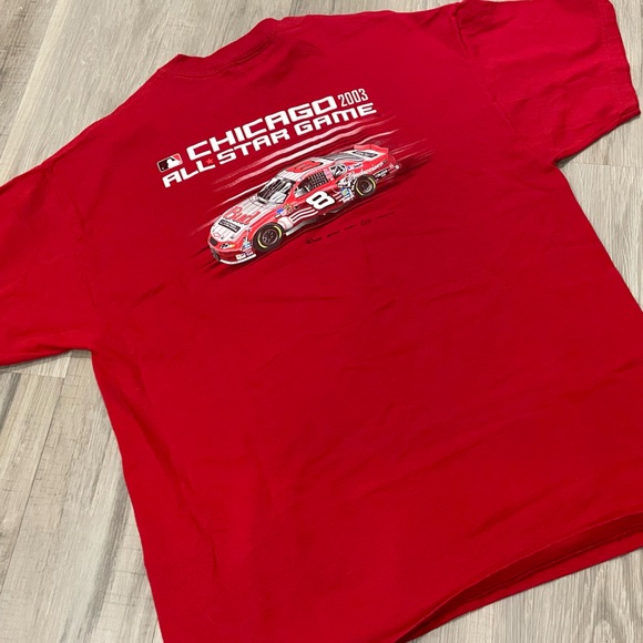 Vintage 2003 MLB All Star Game Dale Earnhardt Jr. T-shirt - Picture 1 of 5